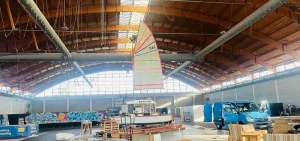 Aufbau Interboot Friedrichshafen