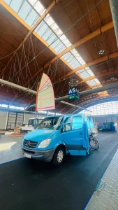 Aufbau Interboot Friedrichshafen